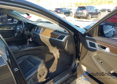 2015 Hyundai Genesis 3.8 from USA, damaged, VIN KMHGN4JE3FU064905